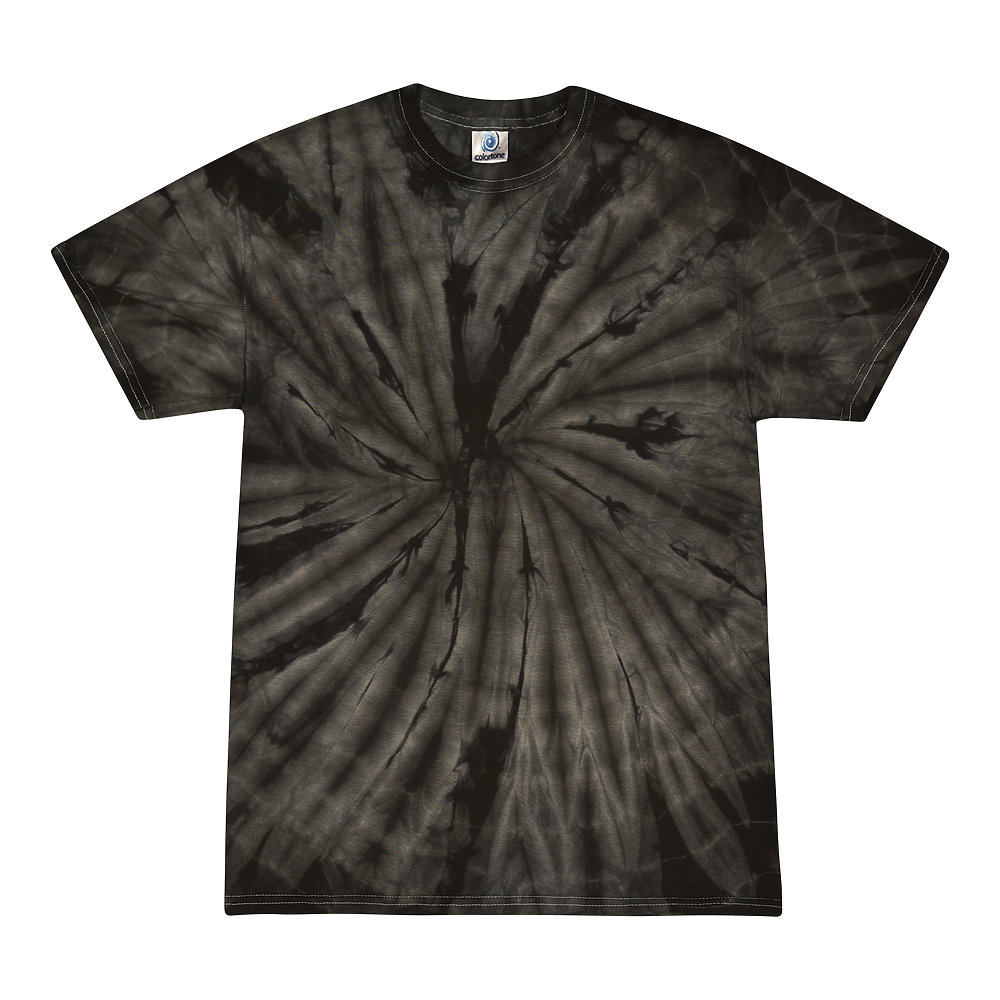 Spider Black Tie Dye T-Shirt