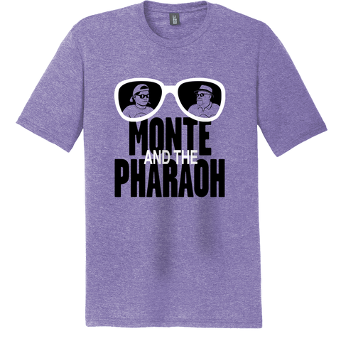 Individually Numbered Monte and the Pharaoh Parody Macho T-shirt