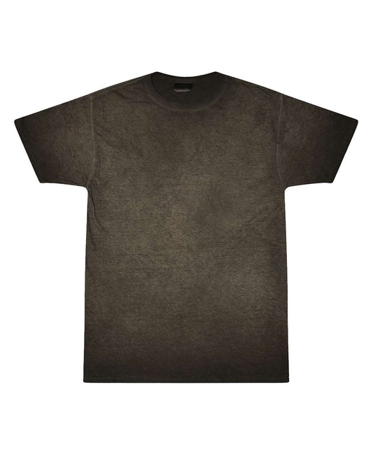 Oil Wash T-Shirt - Black