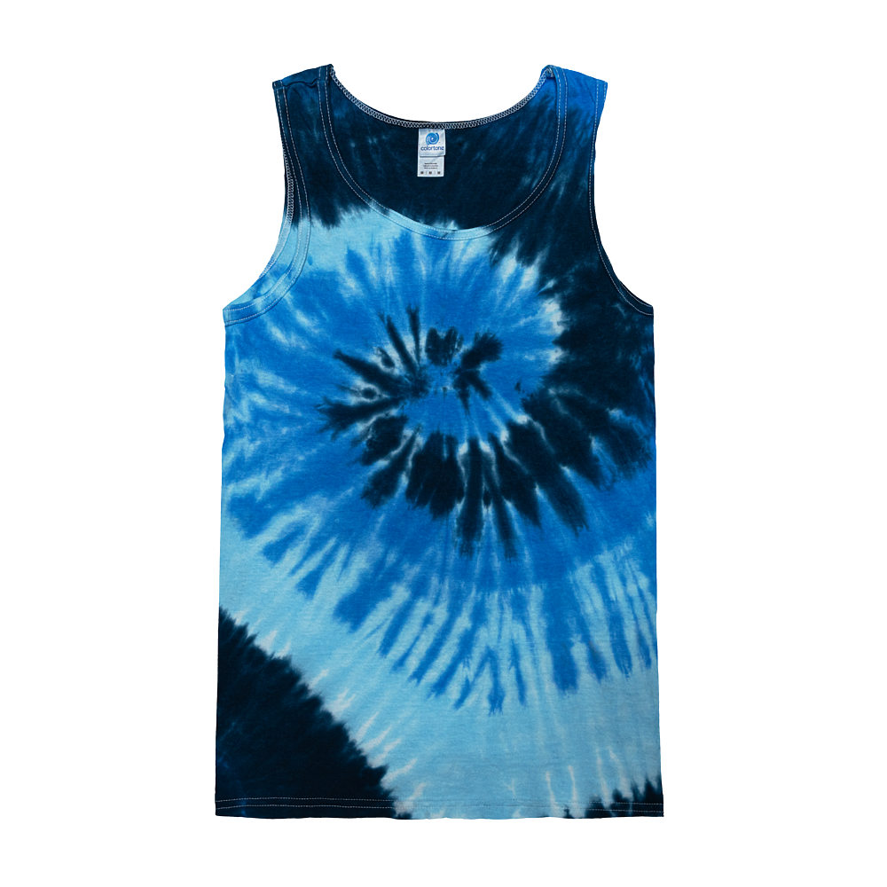 Blue Ocean Unisex Tie Dye Tank